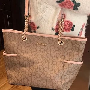 Calvin Klein Pink Tote